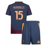 AS Roma Mats Hummels #15 Replika babykläder Tredjeställ Barn 2024-25 Kortärmad (+ korta byxor)